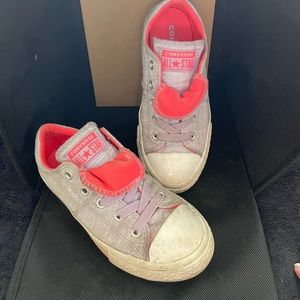 Gorgeous size 13 all stars no lace pink and purple